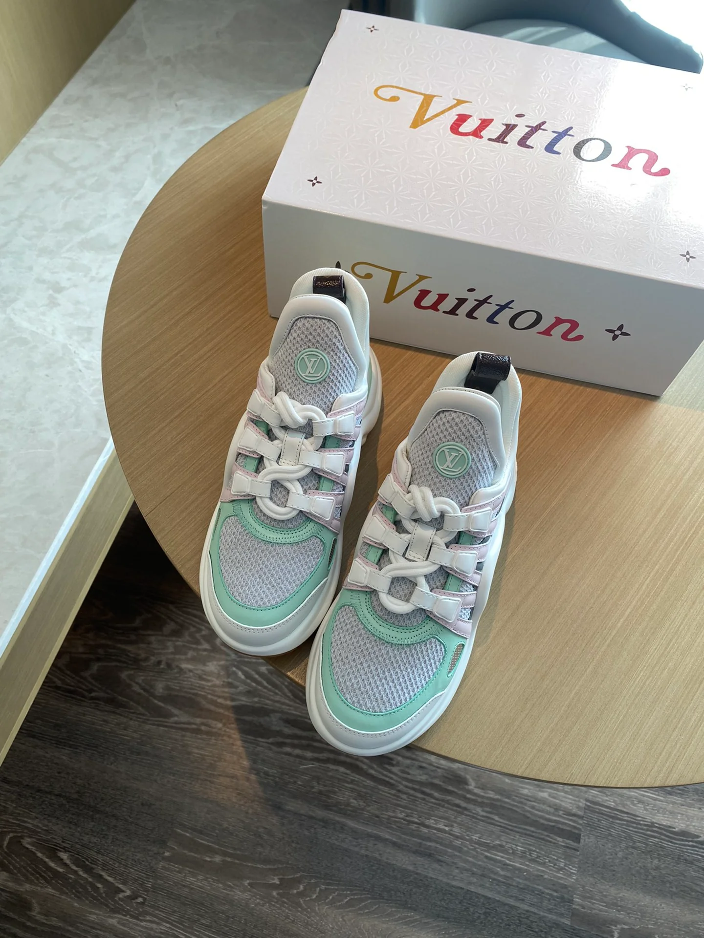 Туфли LV - Массивные туфли LV - 2