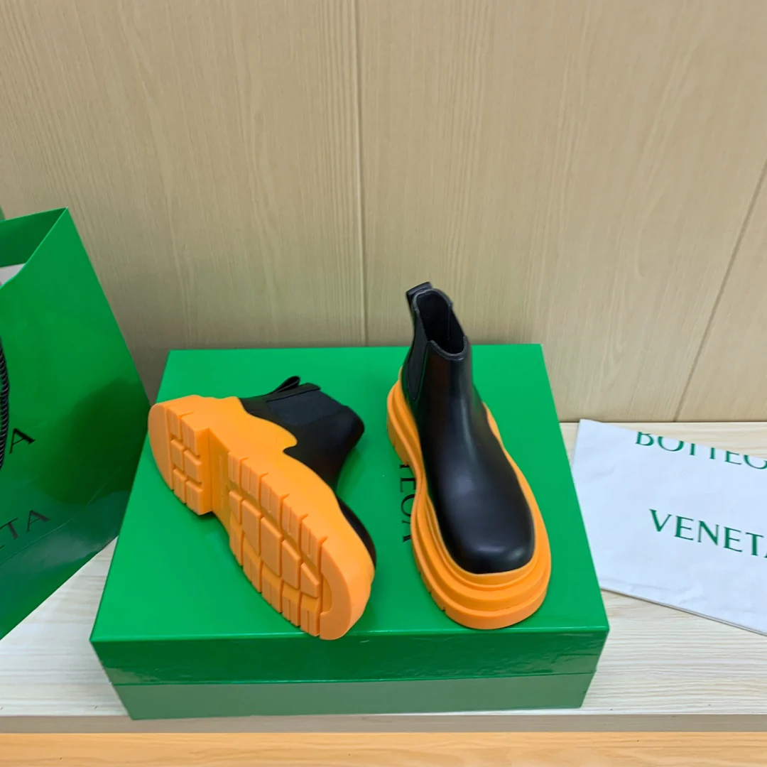 Новые ботильоны BV-22 осень/зима - оранжевая подошва