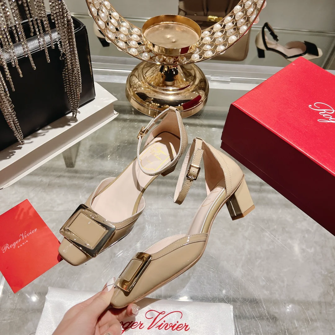 Обувь RV Shoes - Новинка ранней весны 2023 года - Полые сандалии - Абрикосовый цвет - 1