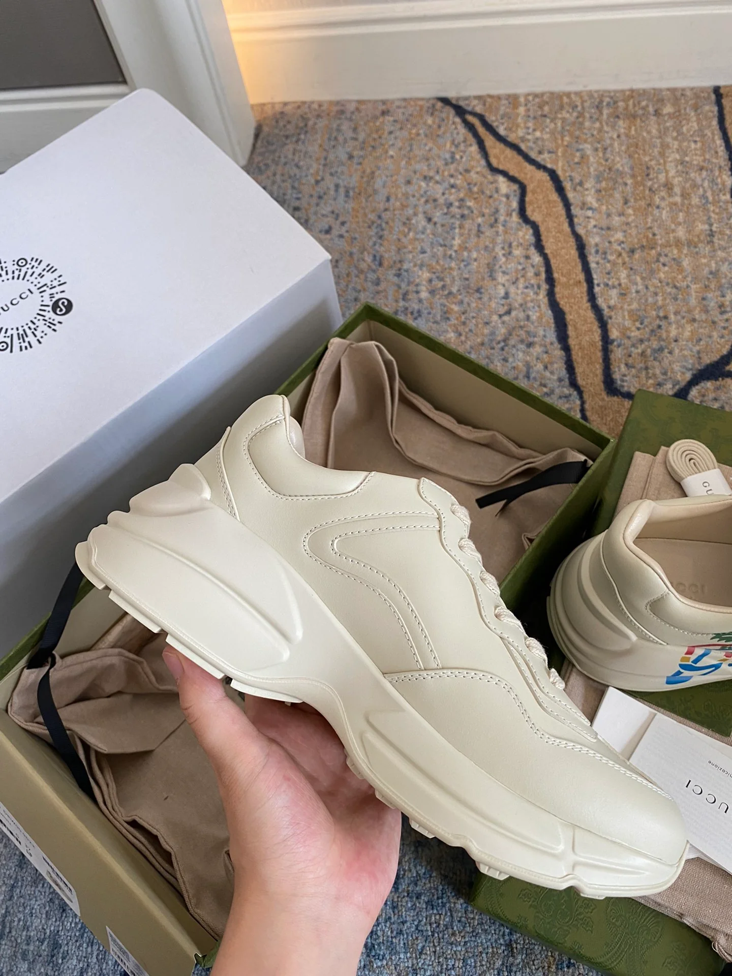 Gucci - Массивные туфли - 13