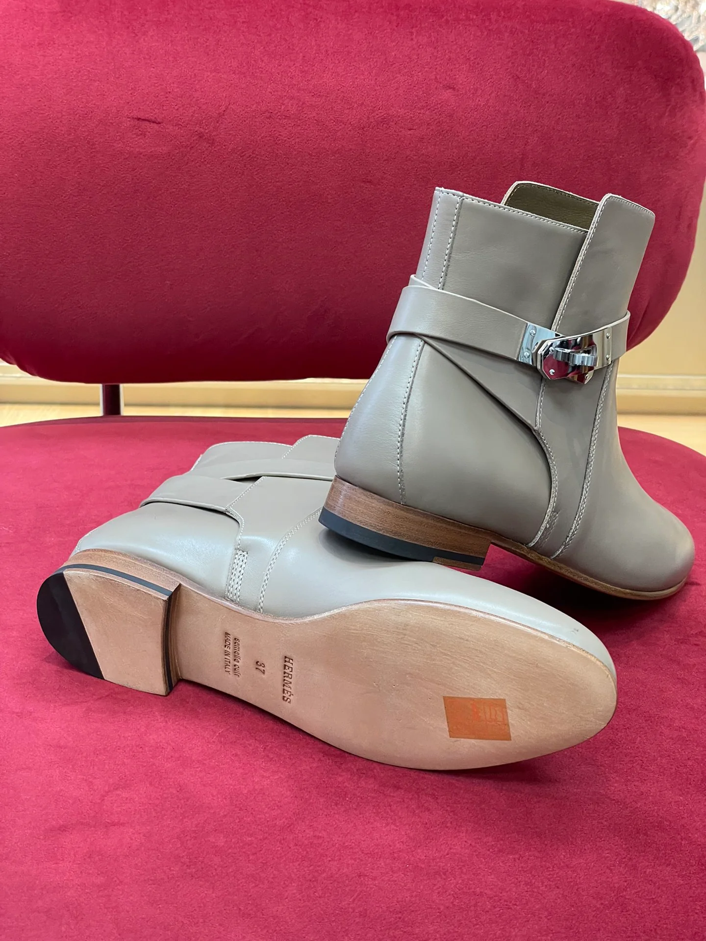 Ботильоны Hermes Kelly