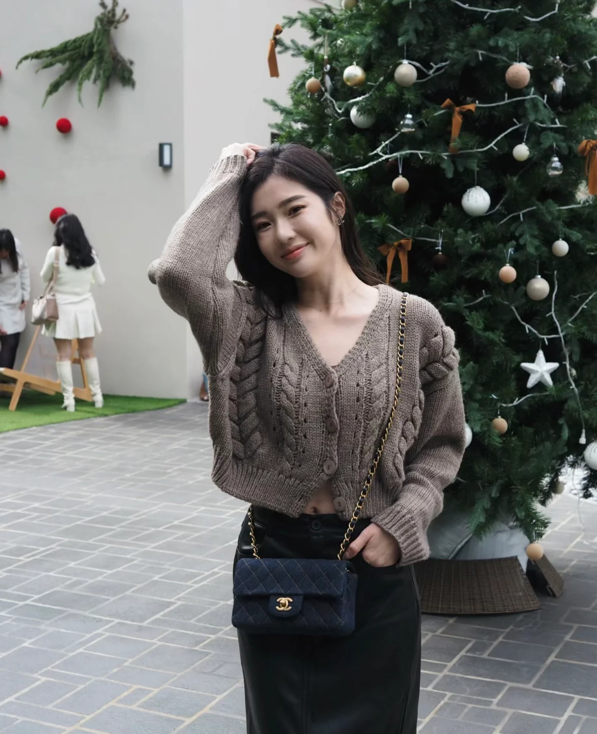 24c-cf-Темно-синий деним 20 см