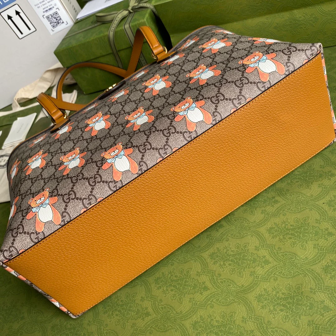 Сумка-шоппер Gucci в виде плюшевого мишки - 4 шт.