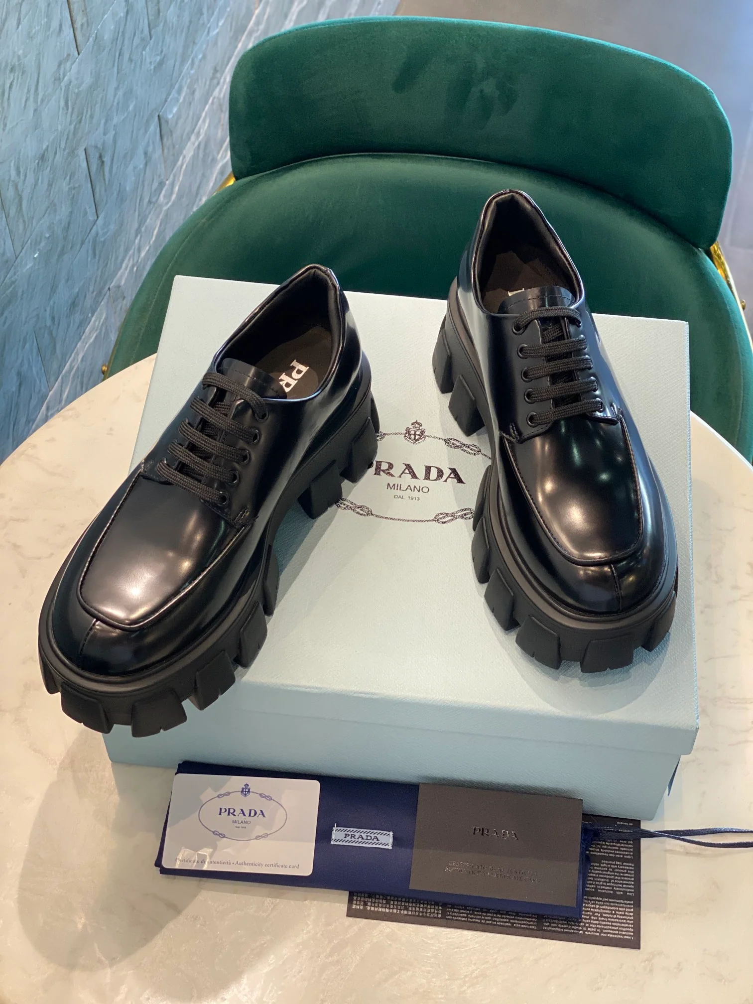 Prada - Новейшая коллекция обуви на платформе - Лоферы - 2