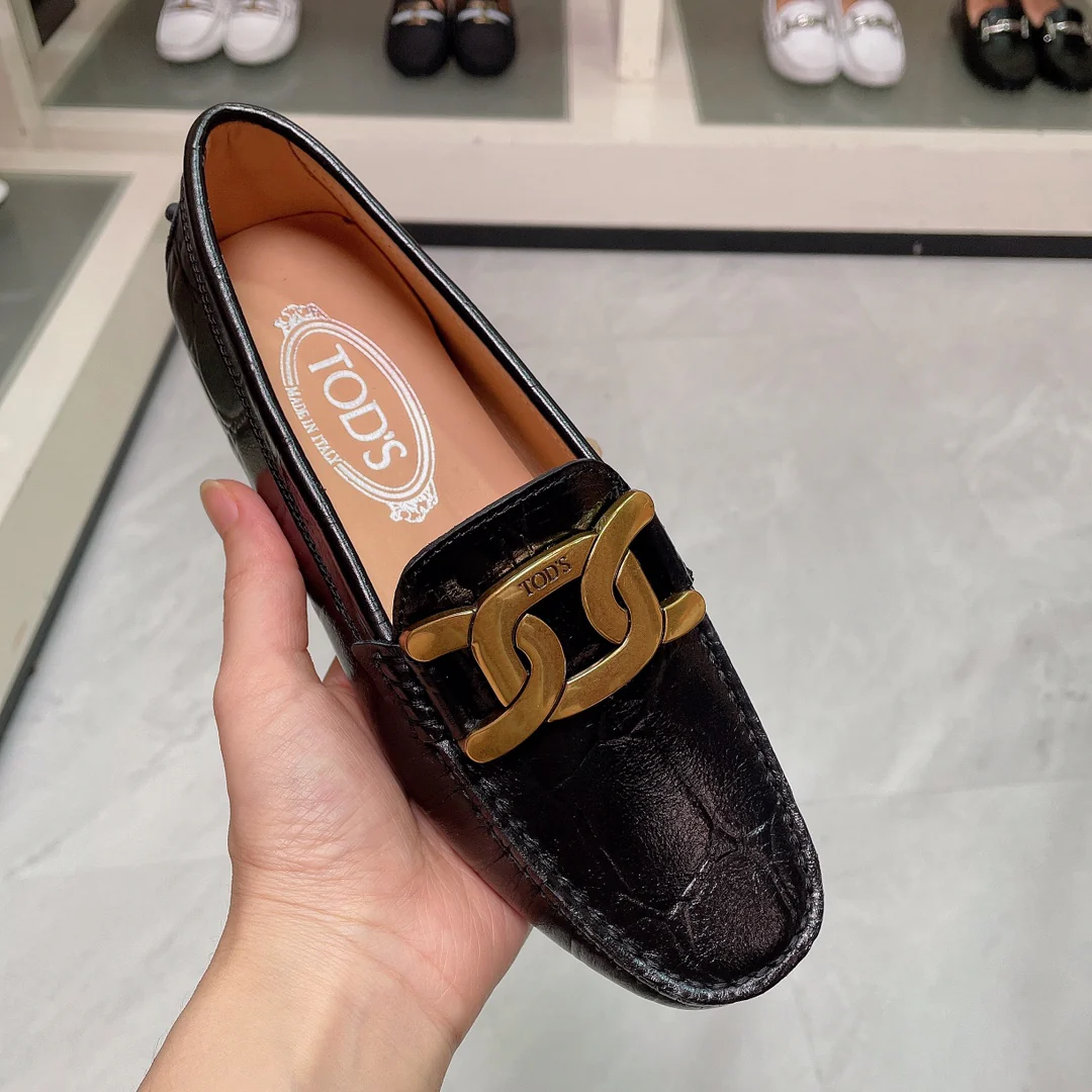 Tods - Крокодиловая кожа - Лоферы - Туфли без шнурков - 1