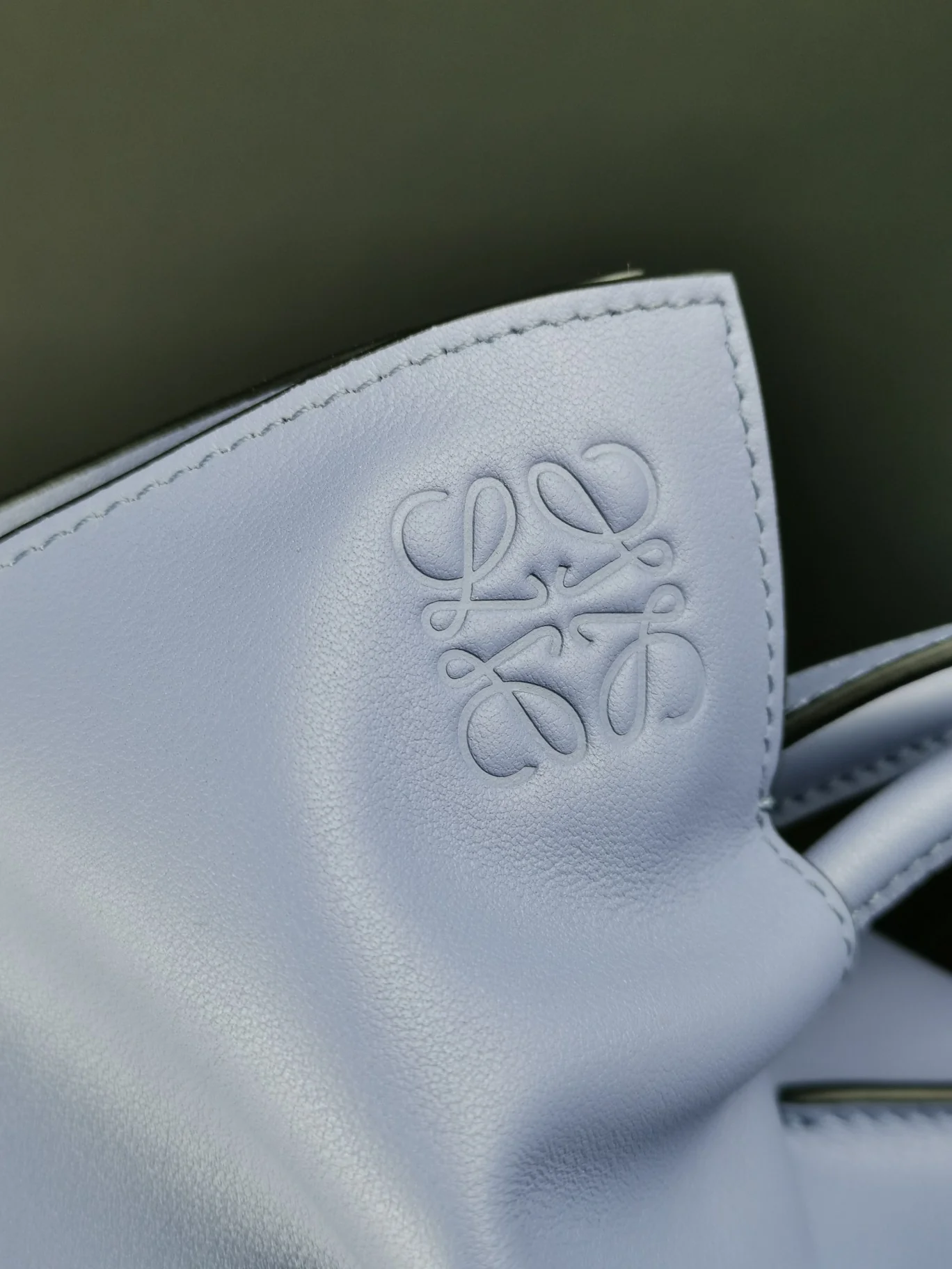 Loewe 2020 Upgraded Flamenco Calfskin Atlantic Blue