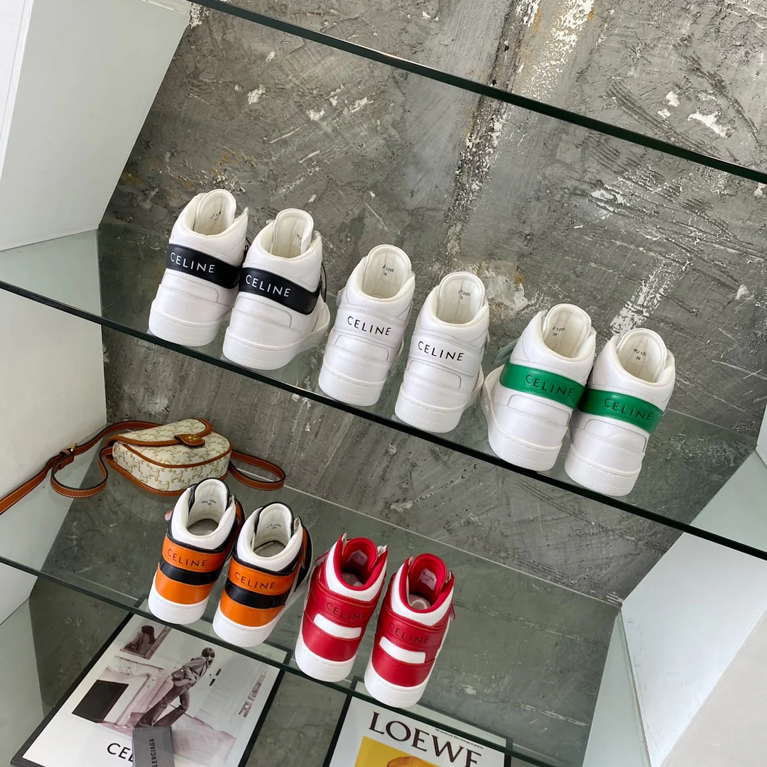 Спортивные повседневные высокие кроссовки Celine - изображение из коллекции