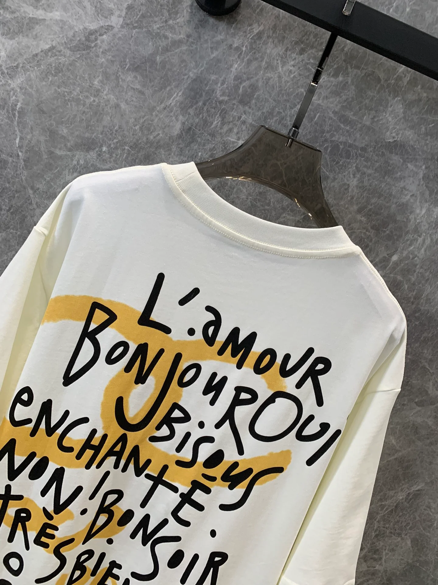 Chanel - 2404 - Футболка с коротким рукавом с принтом в виде парфюма