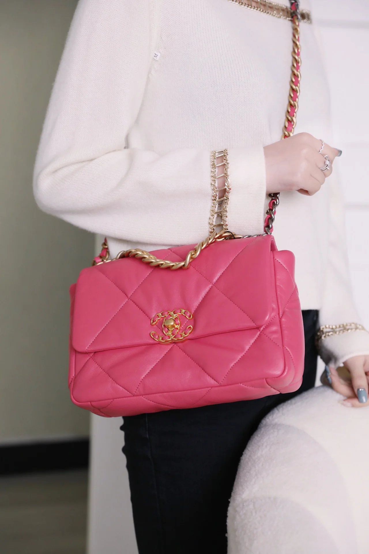 Chanel 19bag Small Lipstick Powder