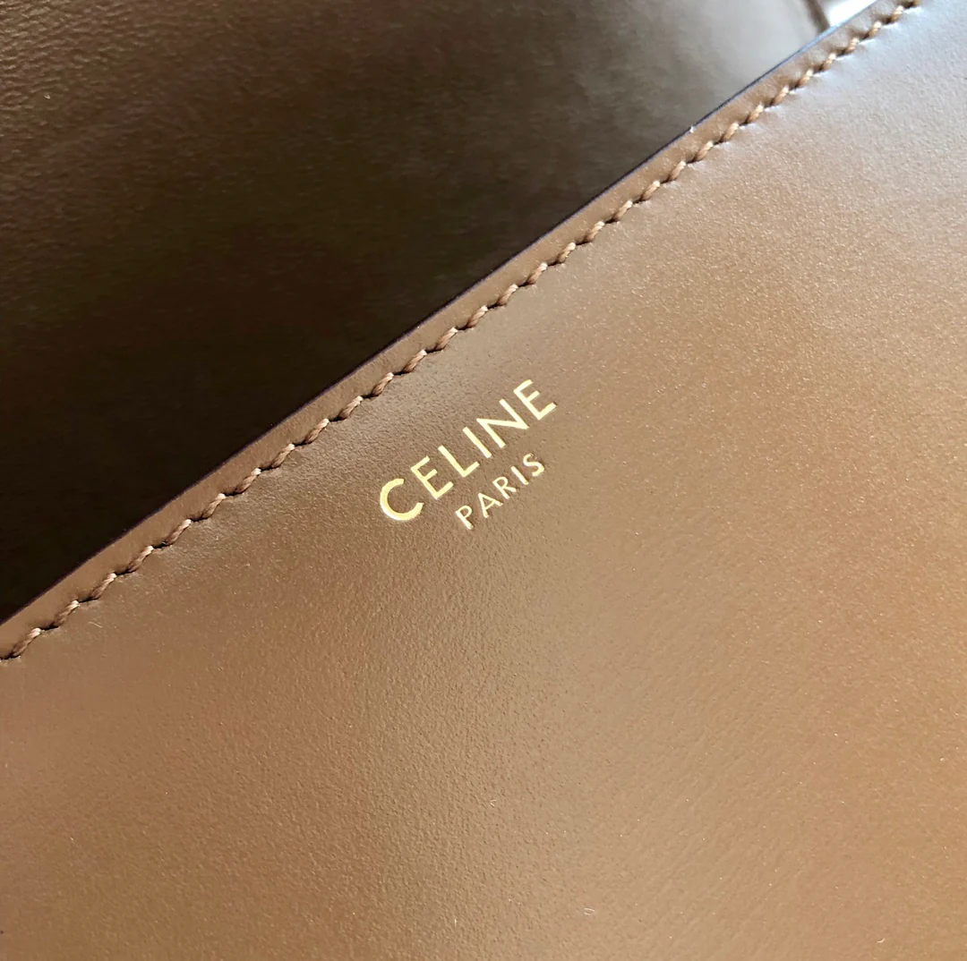 Сумка Celine Triomphe из телячьей кожи - подростковая - 18 - 5 см - 3