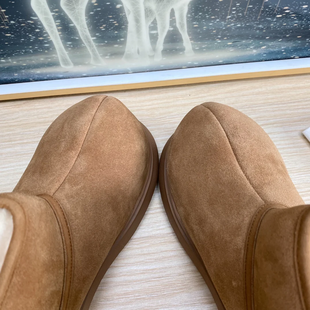 Снежные ботинки BV - светло-коричневые