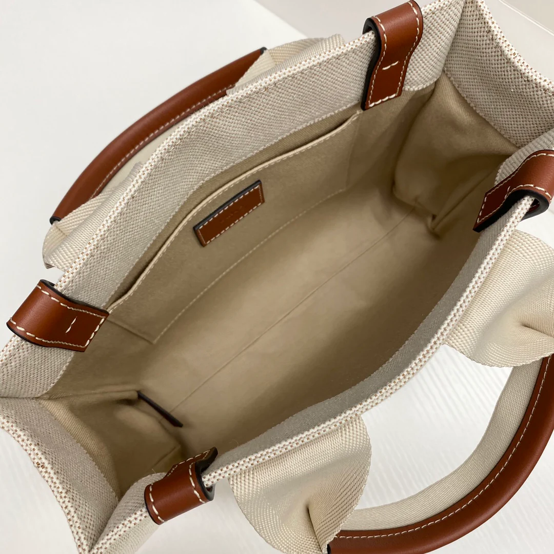 Сумка-тоут Chloe Woody - Маленькая - Коричневая