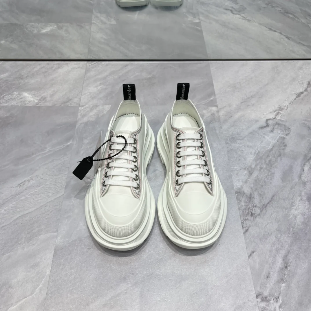 Парные туфли на платформе McQueen из парусины - 1 шт.