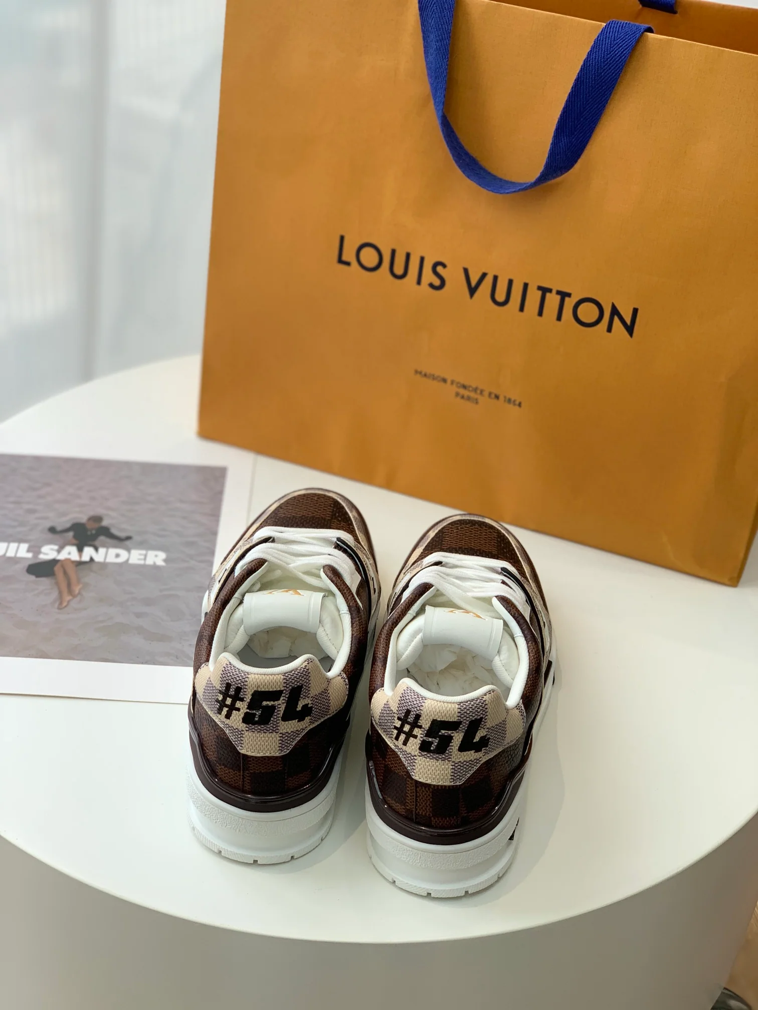 Кроссовки LV Trainer Series - Унисекс - Узор Damier