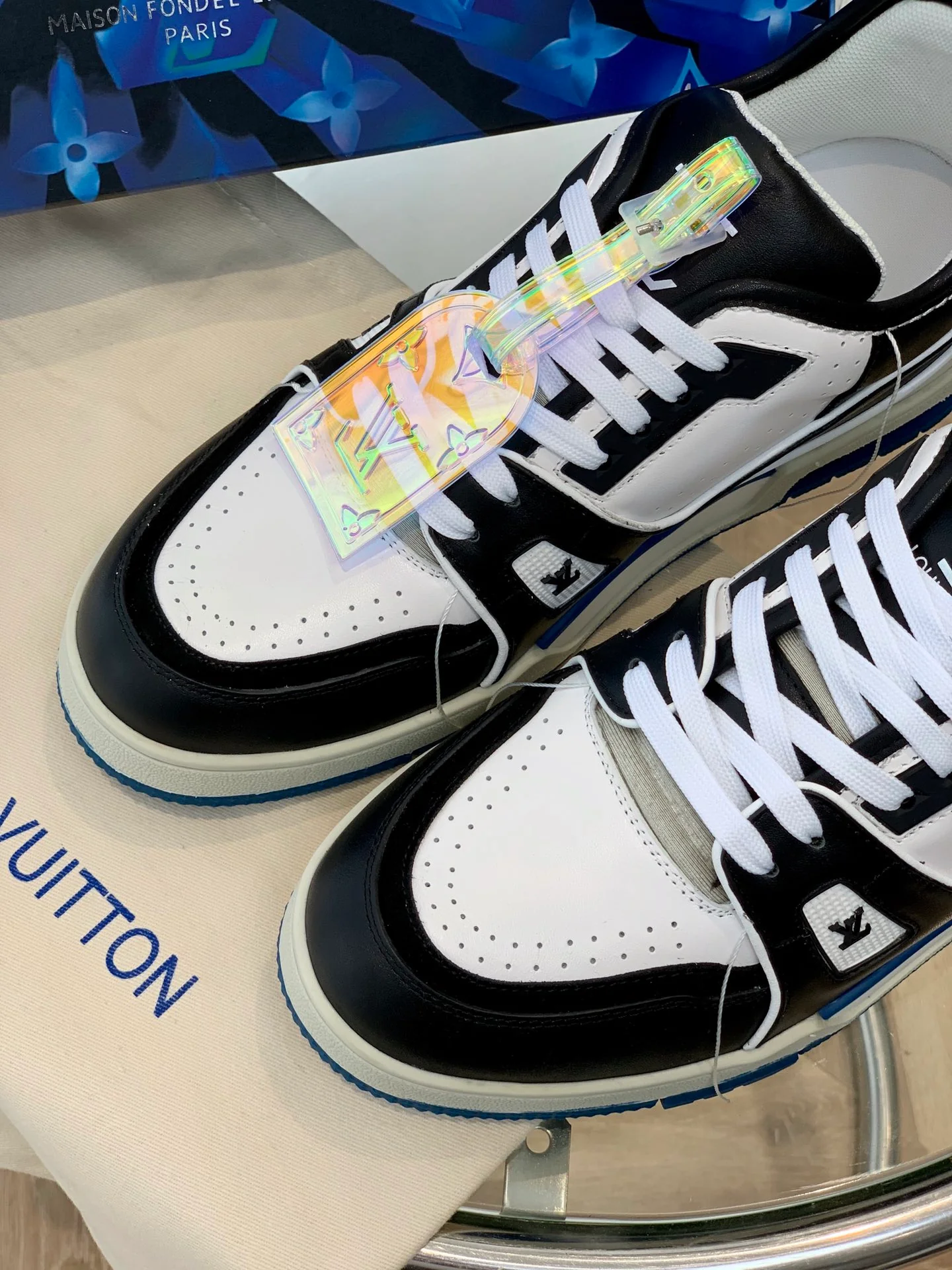 Кроссовки LV Trainer Series - Унисекс - Черные - 1