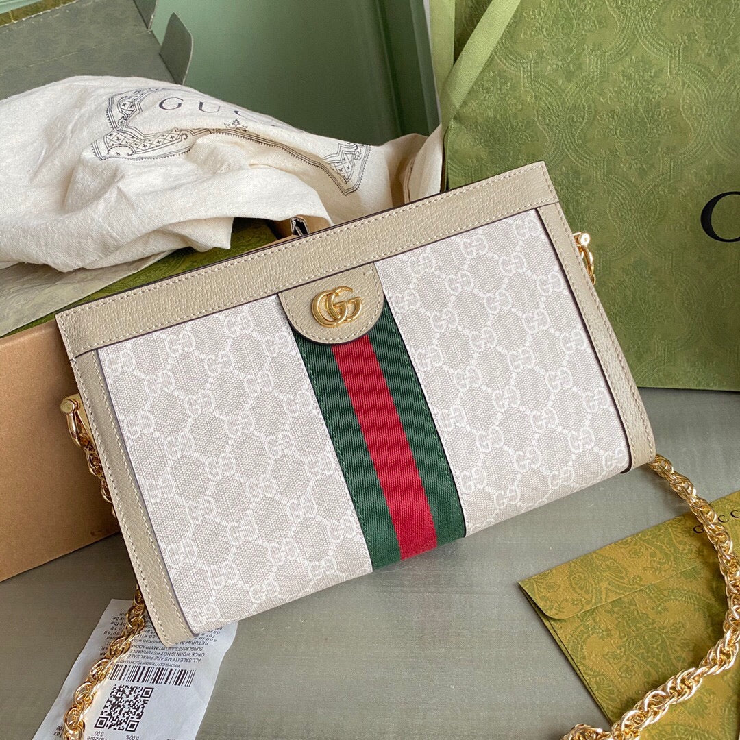 Сумка Gucci Ophidia Medium Square Handbag - 26x17 см - 5x8 см