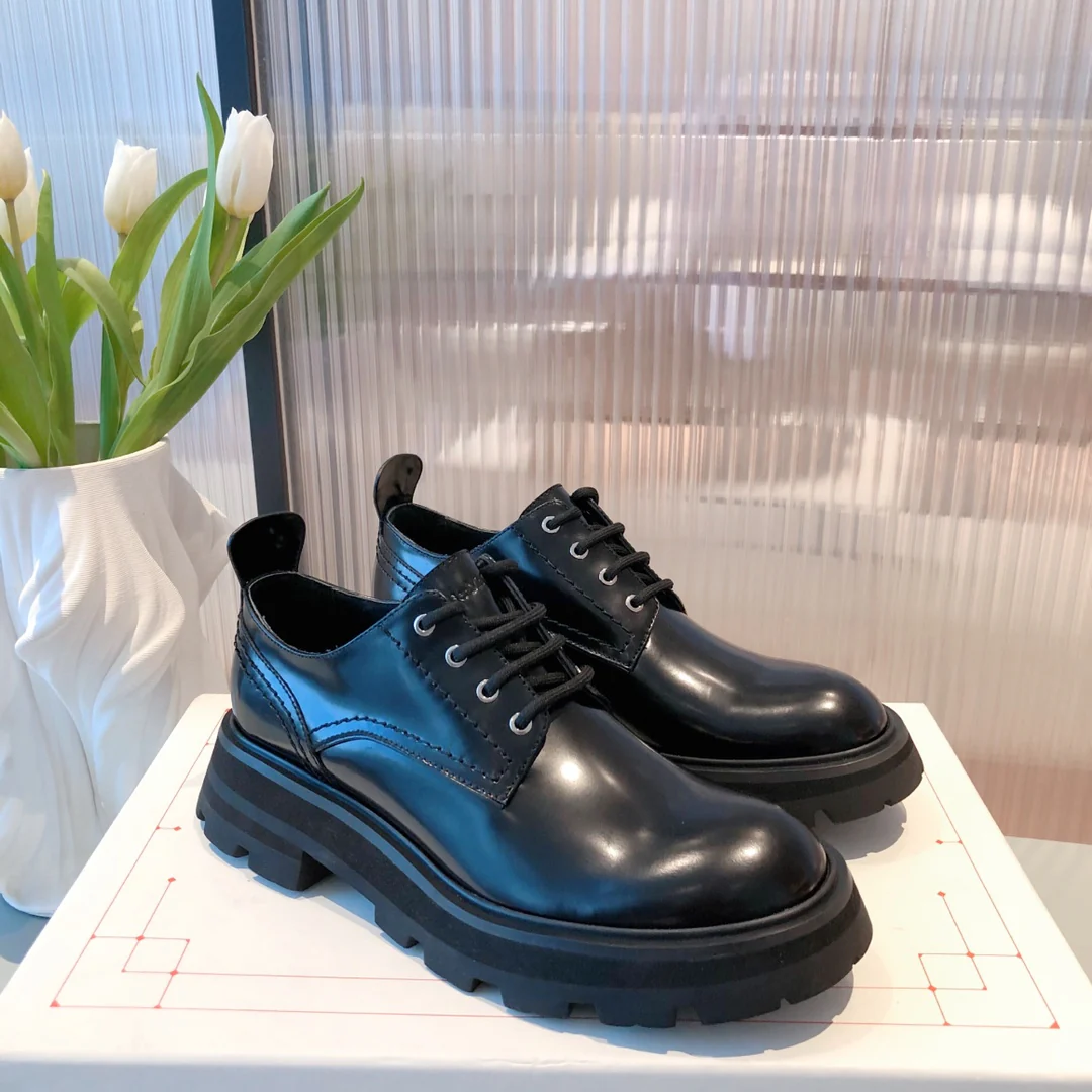 Лоферы на платформе McQueen - 1