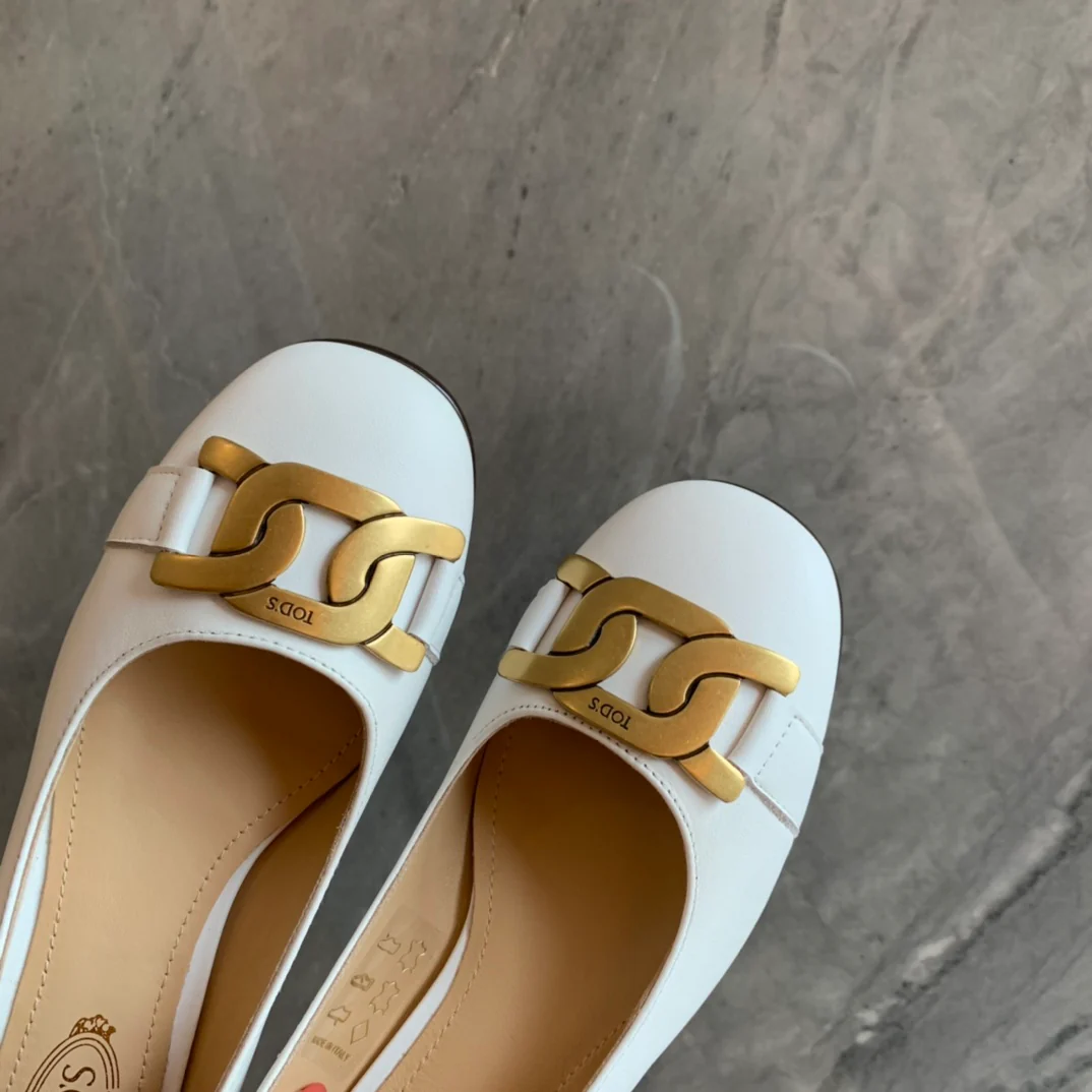 Туфли на низком каблуке Tods - 1