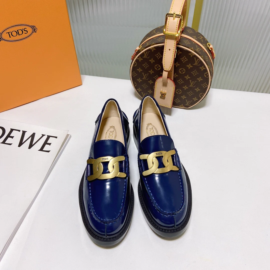 Лоферы на платформе Tods - 2