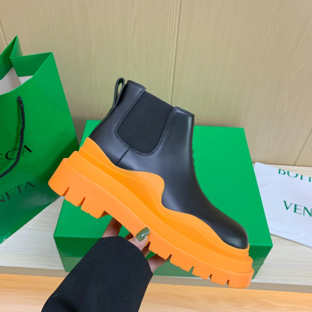 Новые ботильоны BV-22 осень/зима - оранжевая подошва