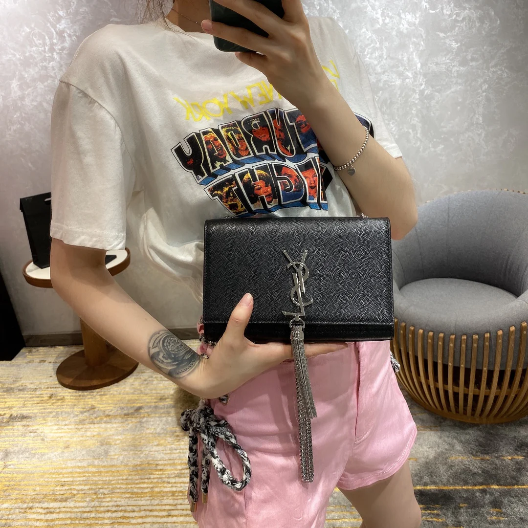 Сумка YSL-kate-tassel chain bag — делюсь своим опытом ношения.