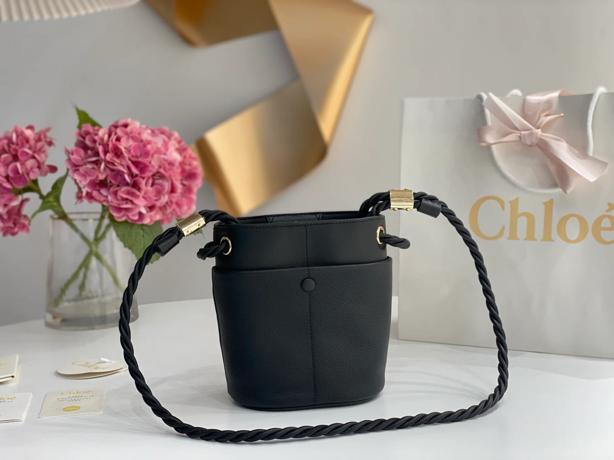 Сумка-ведро Chloe-key - Черная - 1 шт.