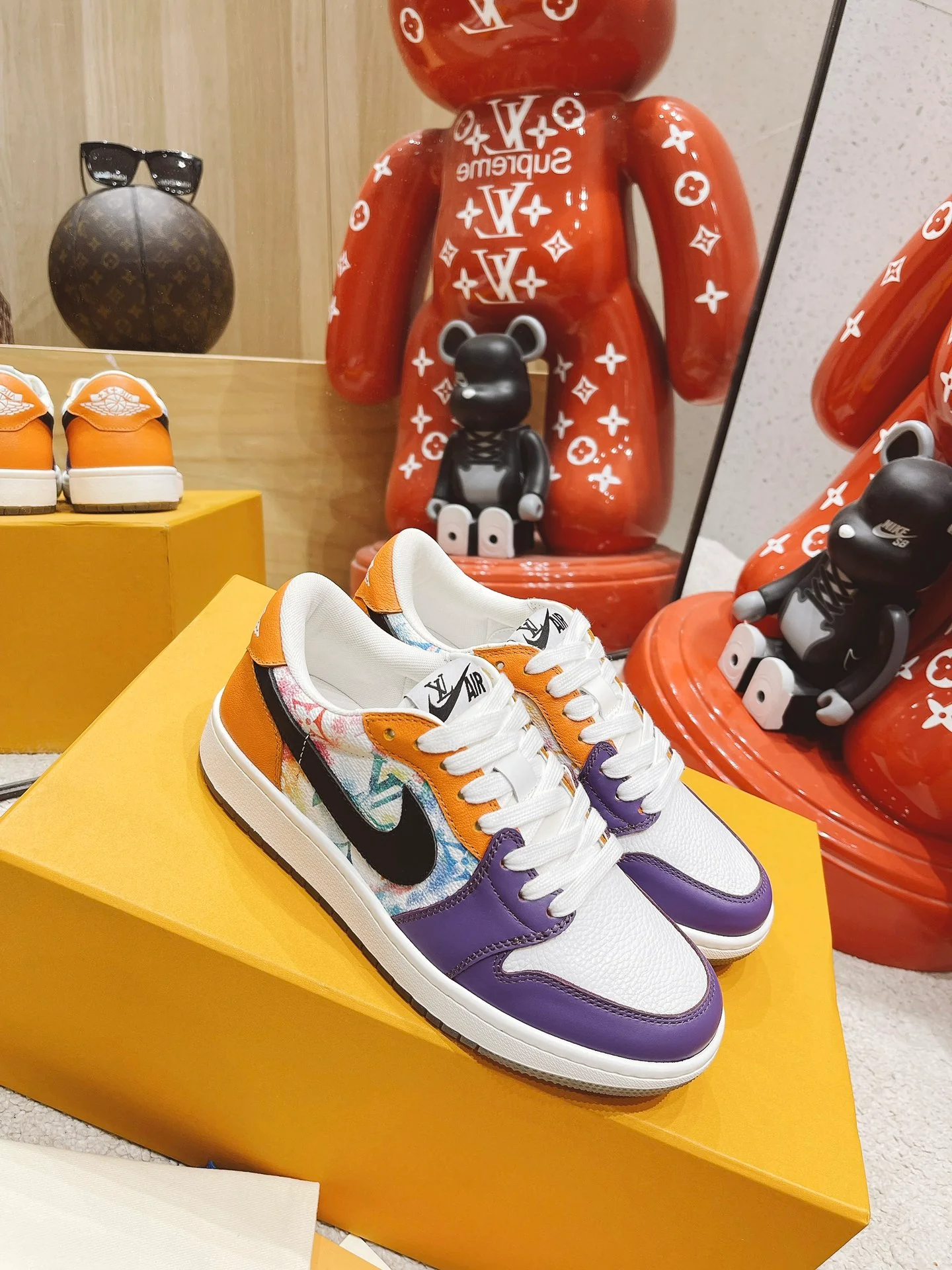 Обувь LV - обувь, созданная в рамках сотрудничества LV и Nike - 2