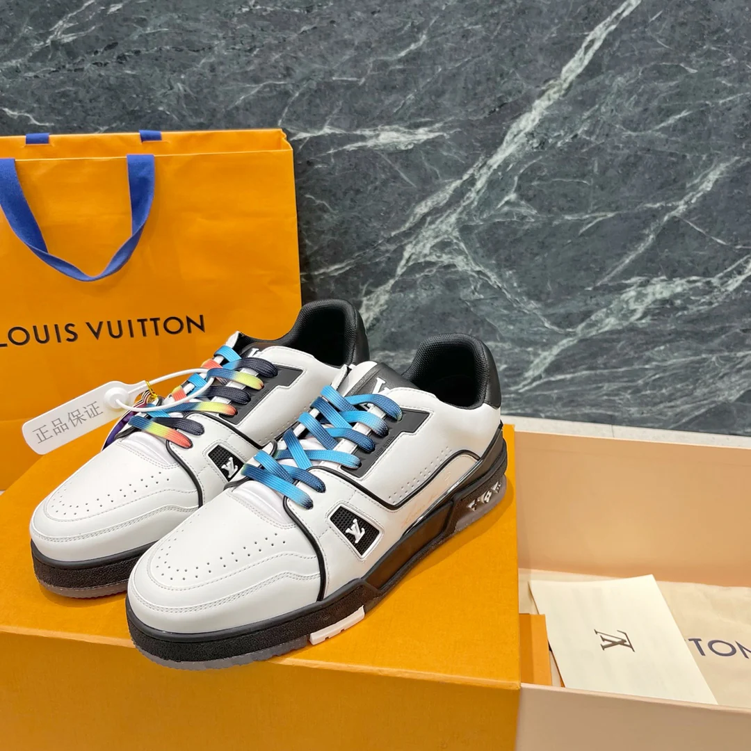 LV - Кожаные кроссовки - Повседневная обувь - Мужские - 6