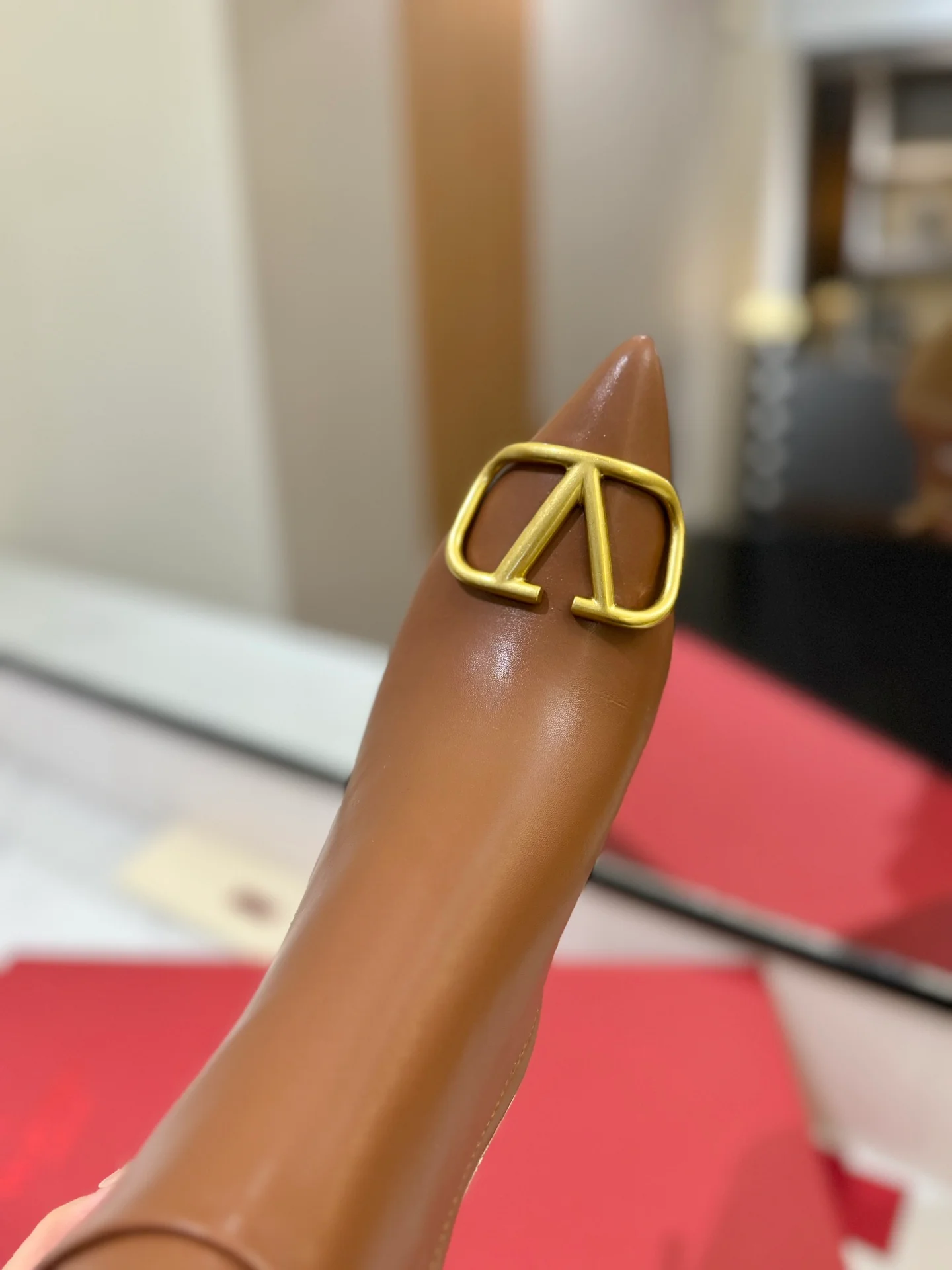 Ботинки для верховой езды Valentino 2024 - коричневые