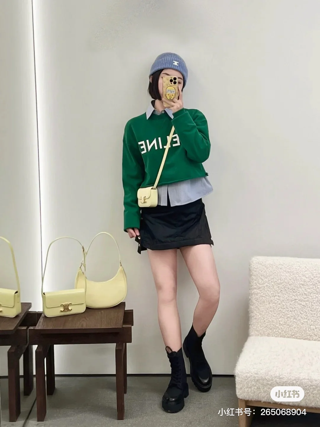 Ботильоны Celine в британском стиле - 1