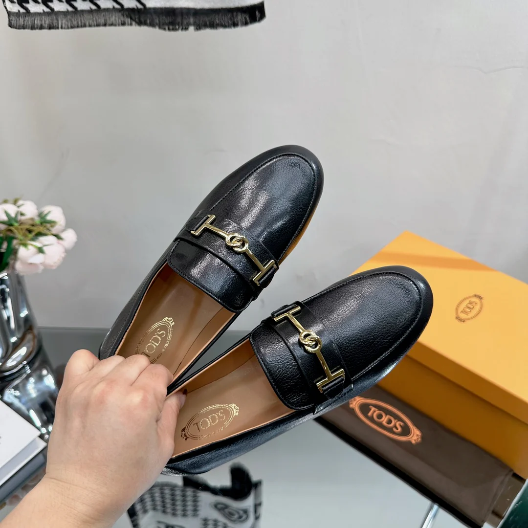 Tods - Лоферы - Черные