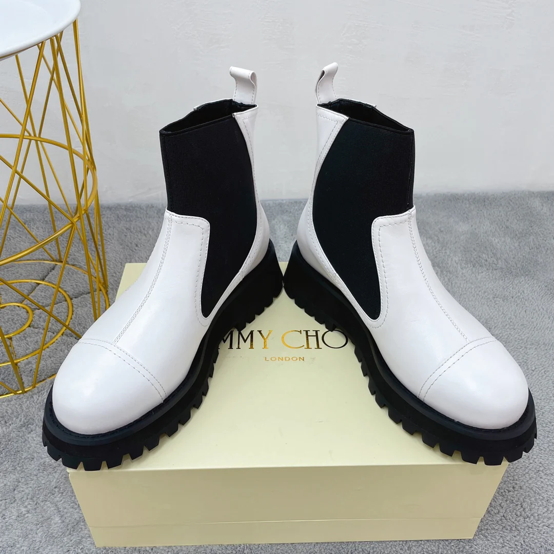 Jimmy - Новинка сезона осень/зима 2022 - Ботильоны - Белые
