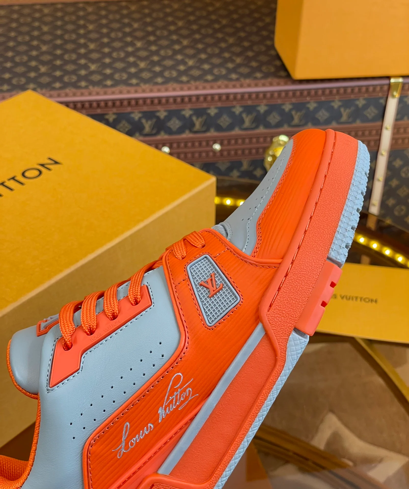 LV - Баскетбольные кроссовки на липучках - Серия кроссовок - Парный стиль - 1