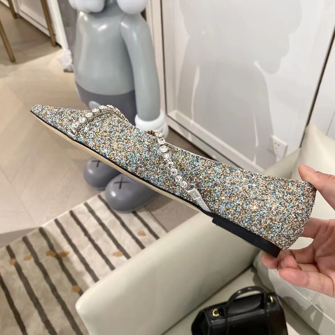 Балетки Jimmy Cross с цепочкой и стразами - 1 шт.