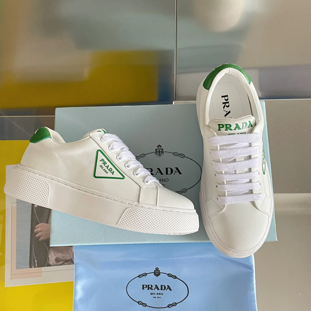 Новые поступления Prada ранней весной 2022 года - Повседневные туфли на платформе - 2