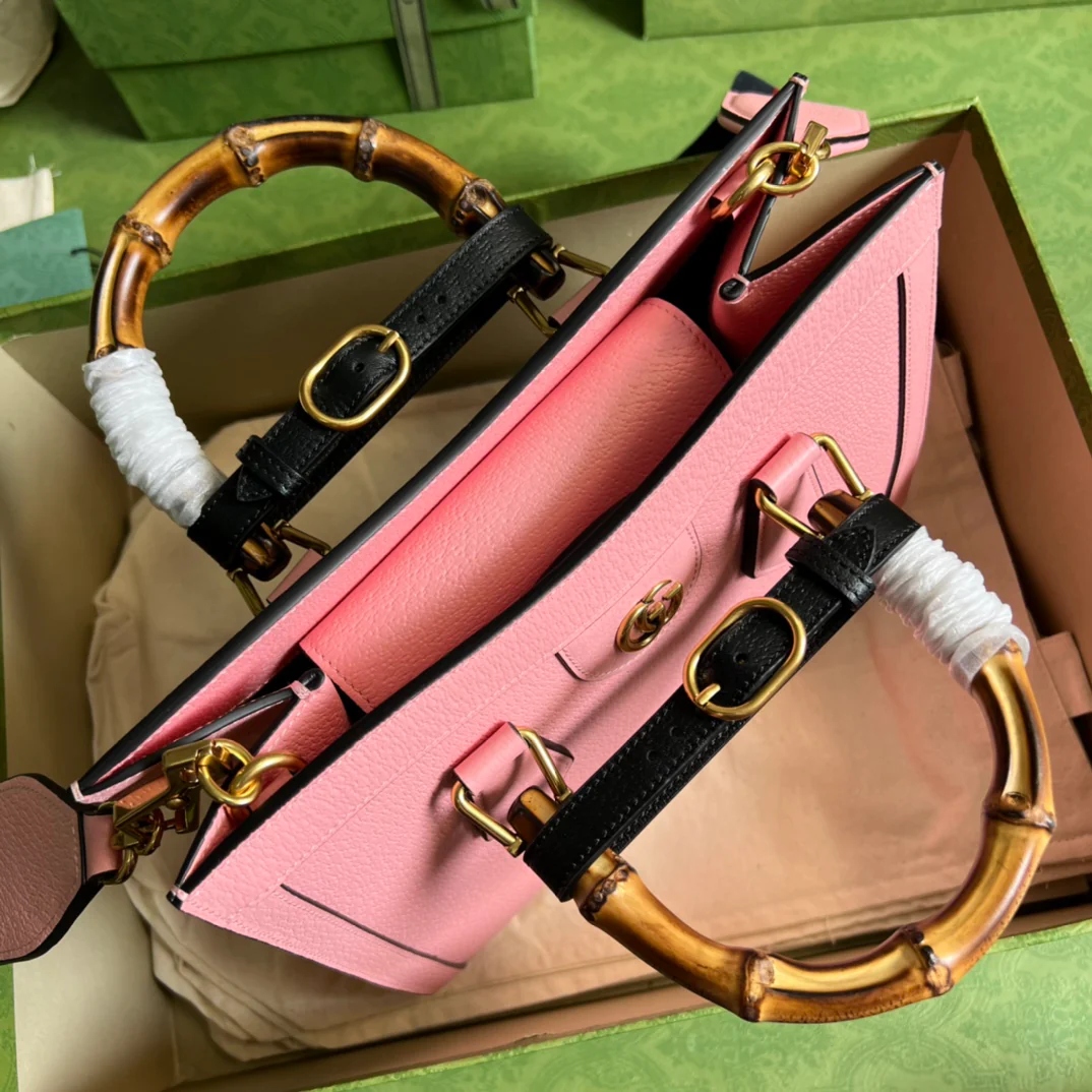 Сумка-тоут Gucci с бамбуковой ручкой - 27x24x11 см - 1 шт.