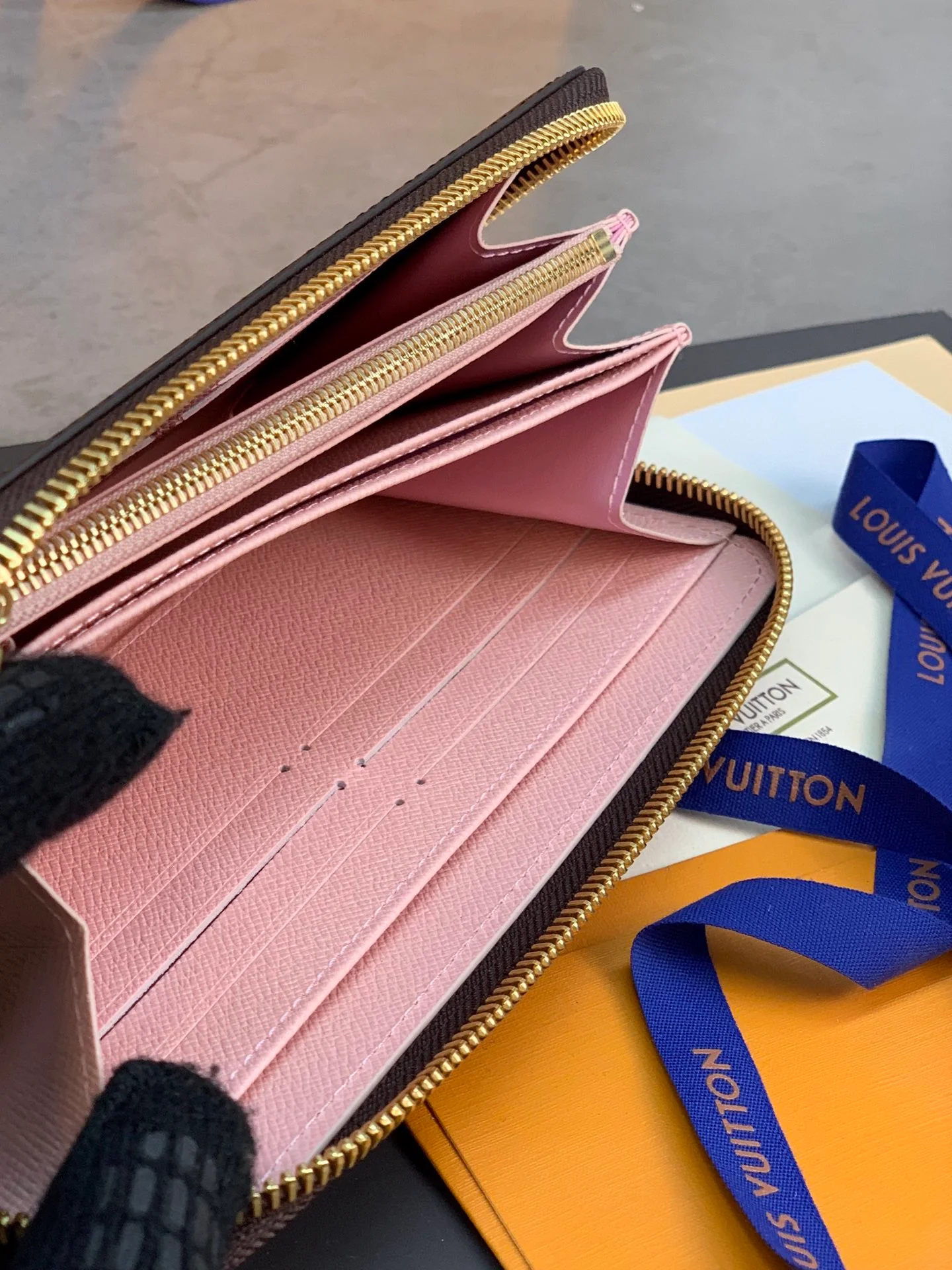 LV-m60017-Pumpkin lv-x-yk Большой кошелек