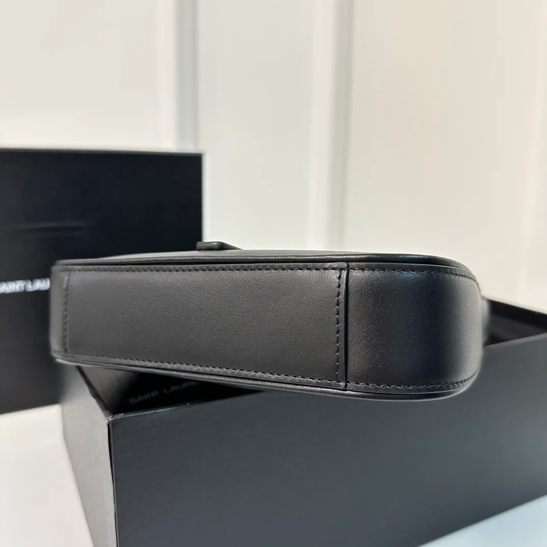 Кожаная сумка через плечо YSL Le 5a 7 - Мини - Черная