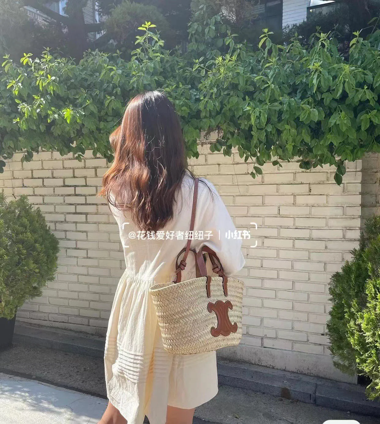 Плетеная сумка-ведро Celine - большая