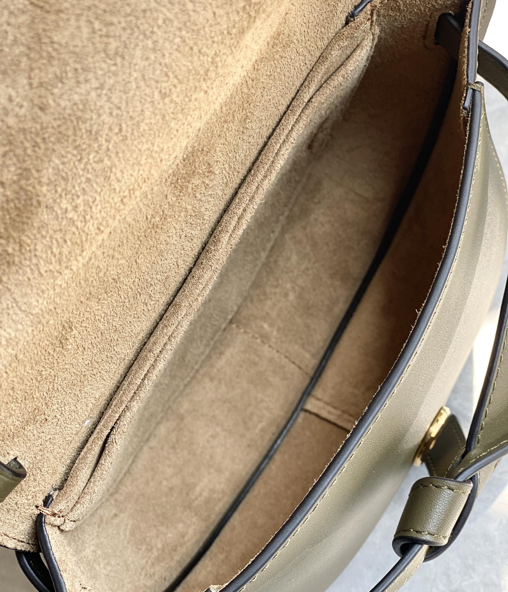 Loewe-gate-dual-military green-mini