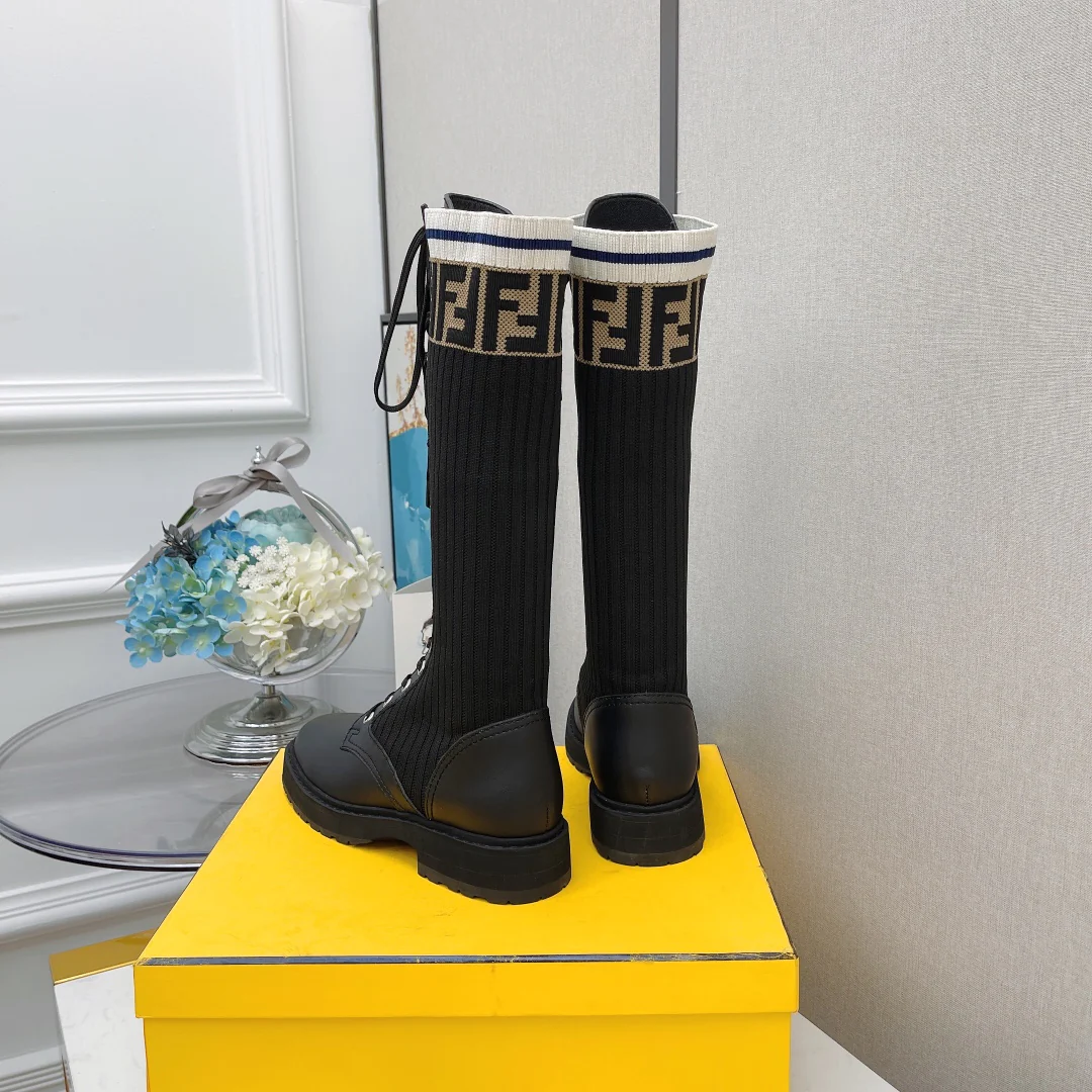 Fendi - Потрясающие ботинки на шнуровке