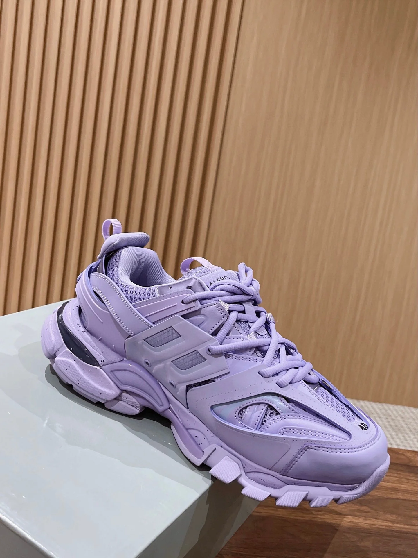 Кроссовки Balenciaga Track 3-0 (3-го поколения) Chunk - унисекс - фиолетовые