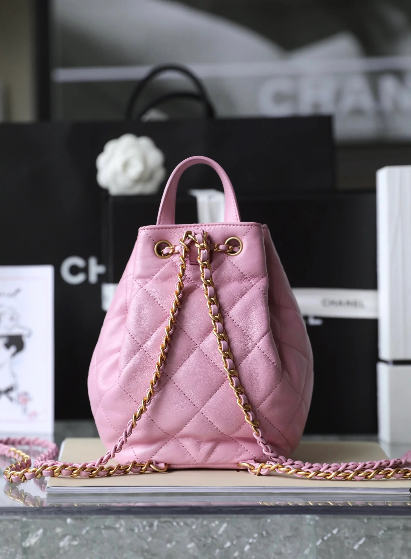 Сумка-ведро/рюкзак Chanel