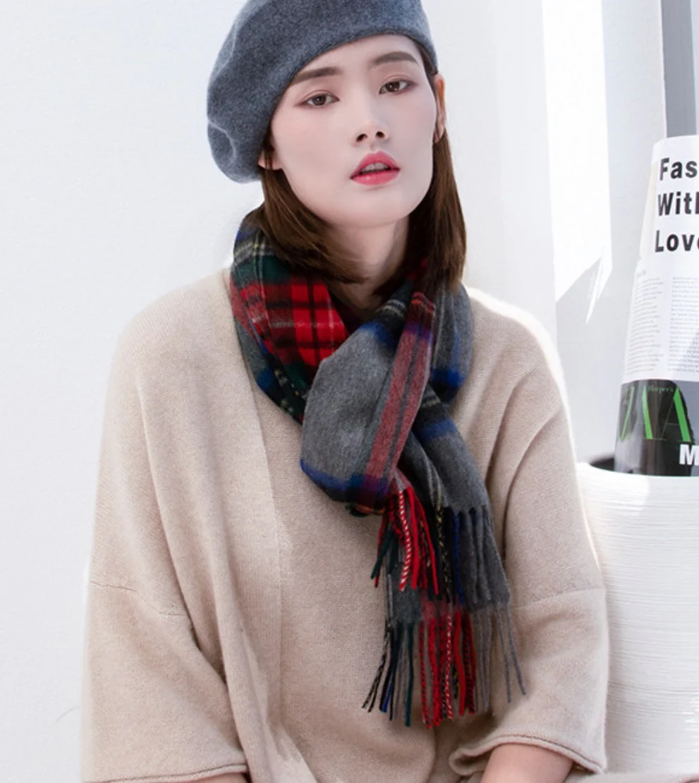 Кашемировый шарф Burberry - 30 см - 195 см - 1