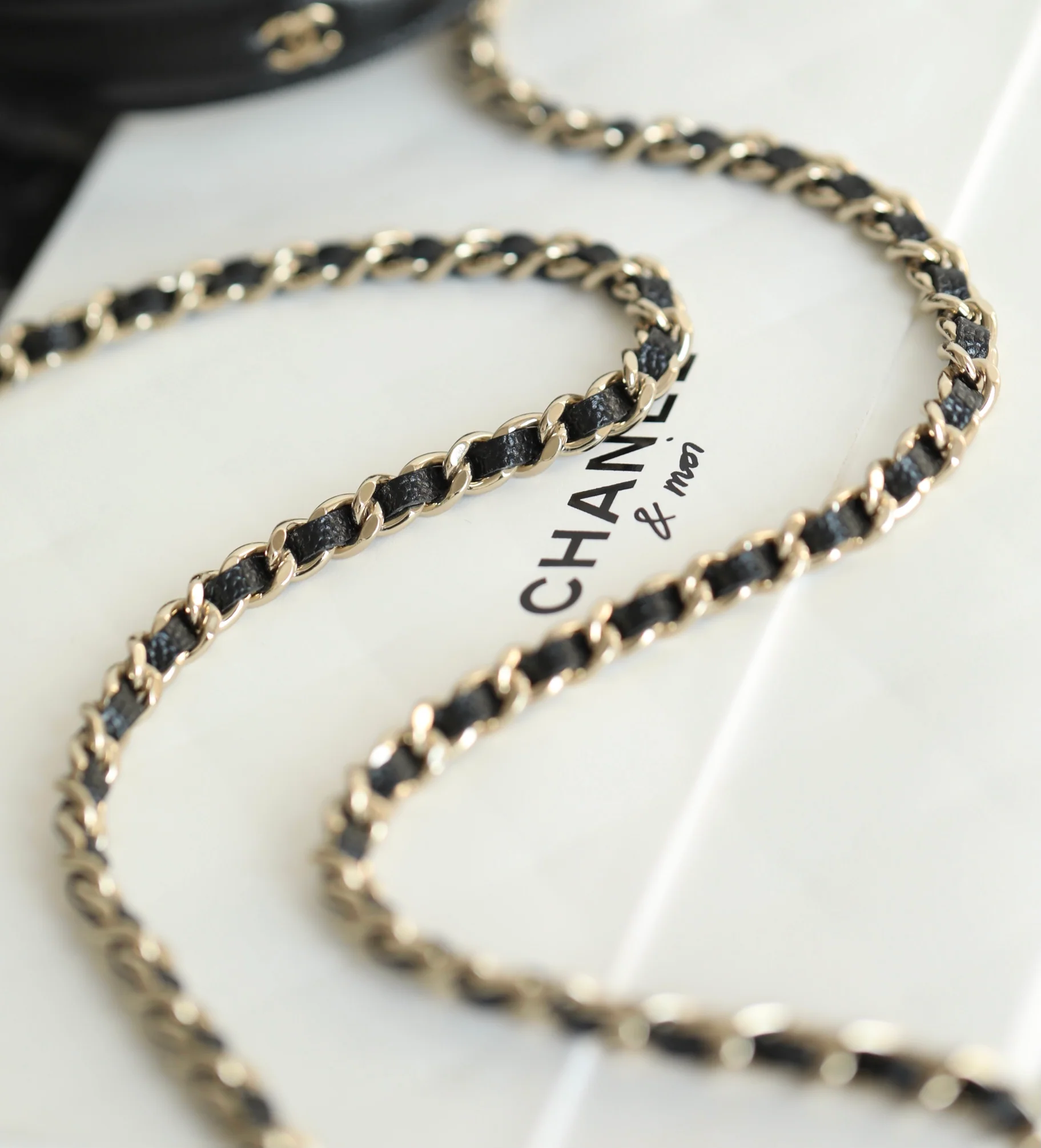 Сумка Chanel 25c Bowling Shell - черная