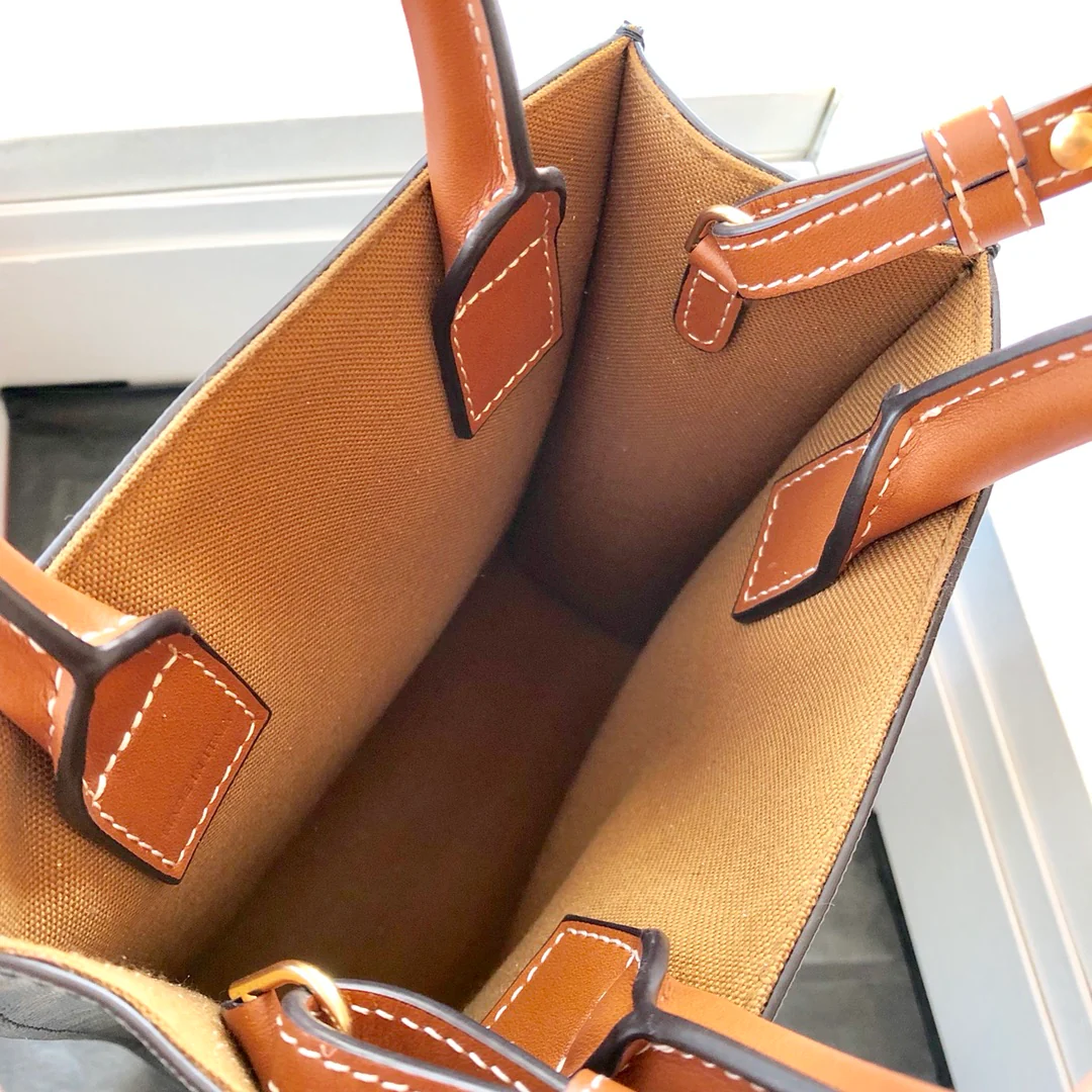 Celine Mini Cabas Brown Monogram