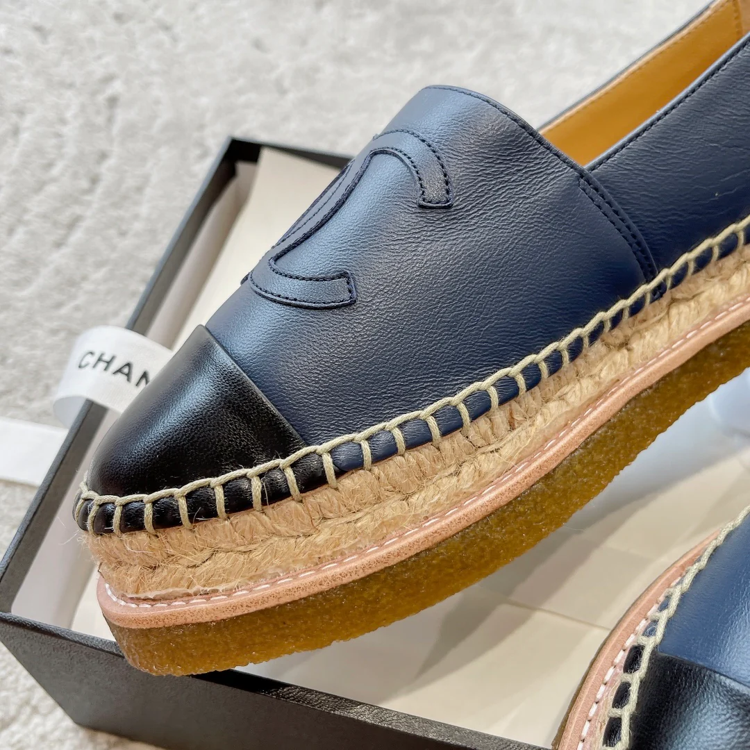 Chanel - Коллекция ?Вечная классика? - Рыбацкие туфли - Синие