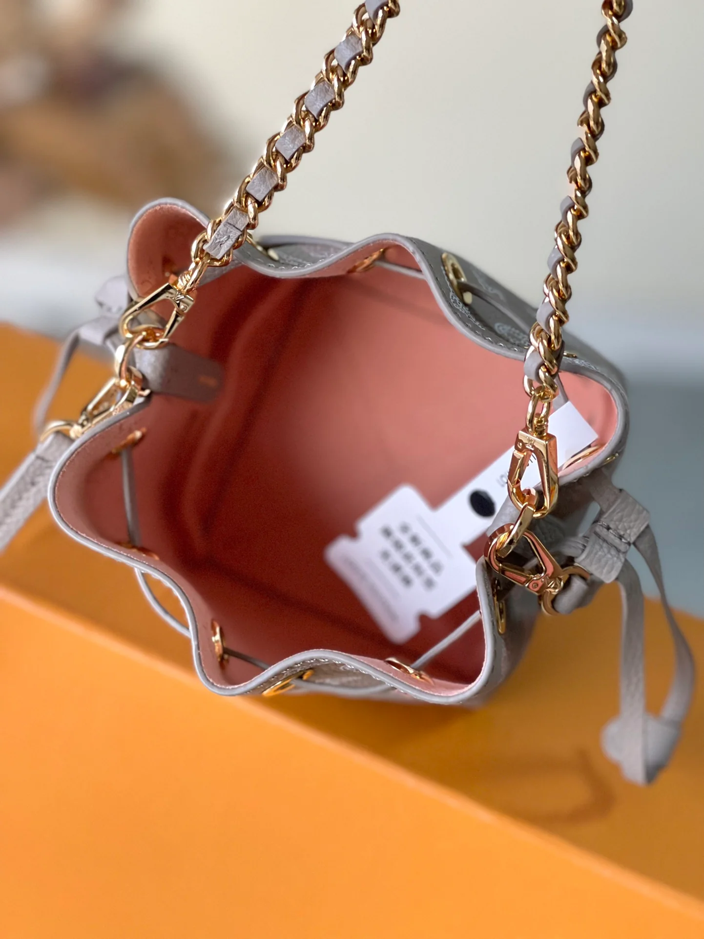 m82731-LV-Перфорированный градиентный мешок-ведро, серый