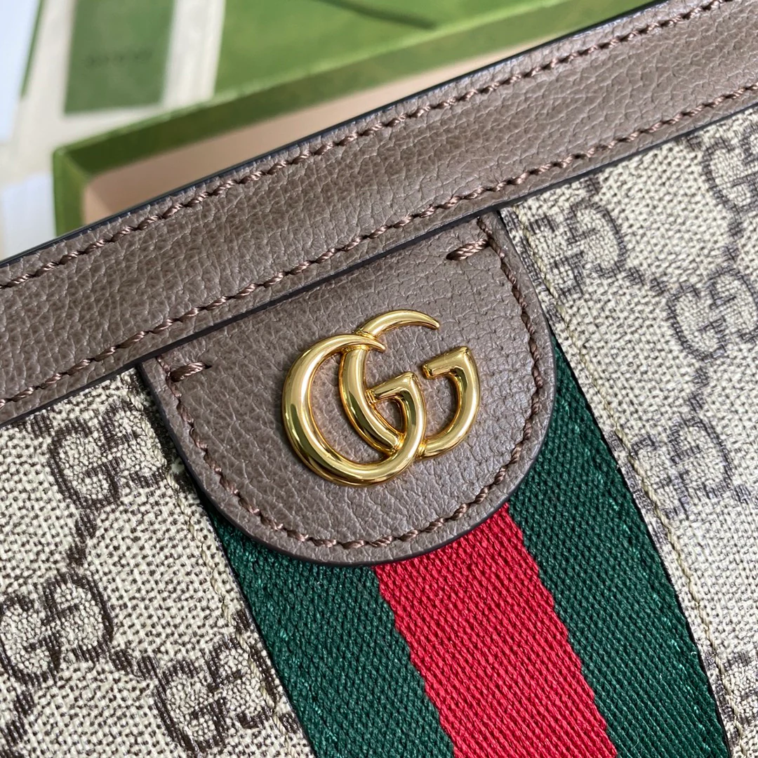 Маленькая квадратная сумочка Gucci Ophidia - 19x14x6 см