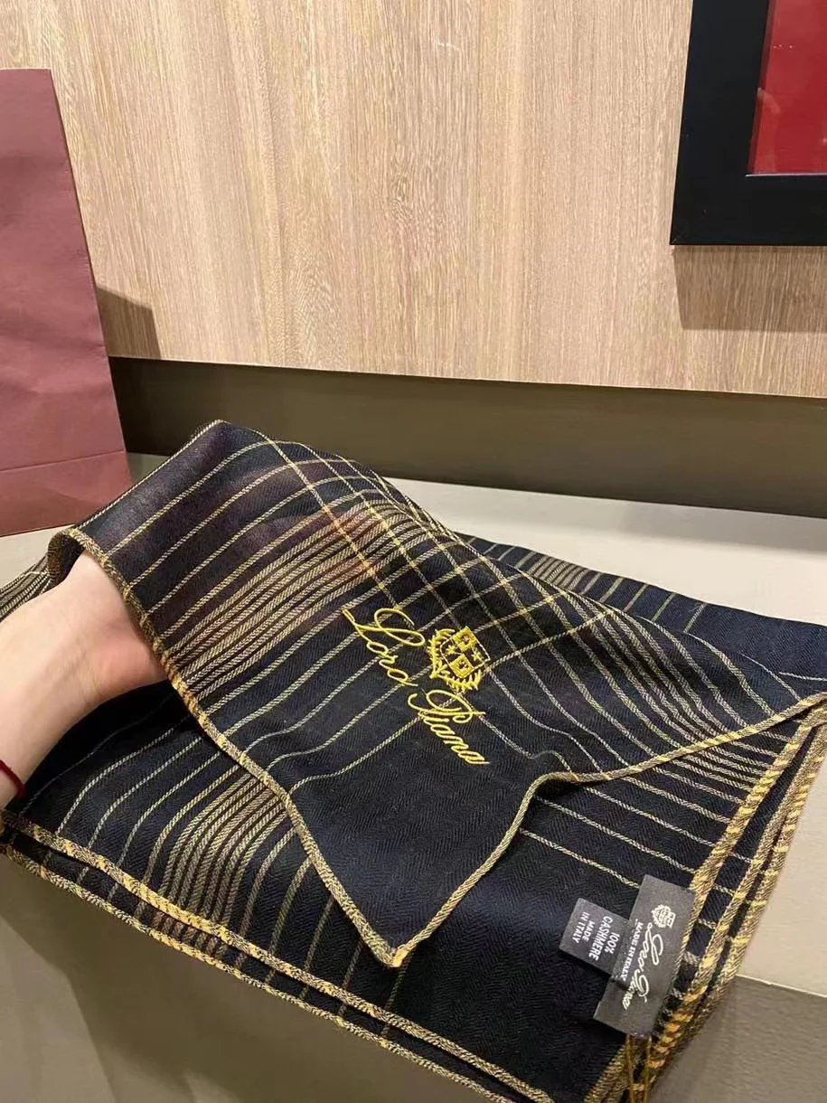 Loro Piana 2022 100 Кашемировый длинный шарф 80-200см